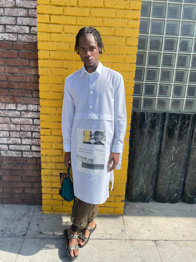Kinfolk: How this Customer wears the Warning Tunic by Orange Culture