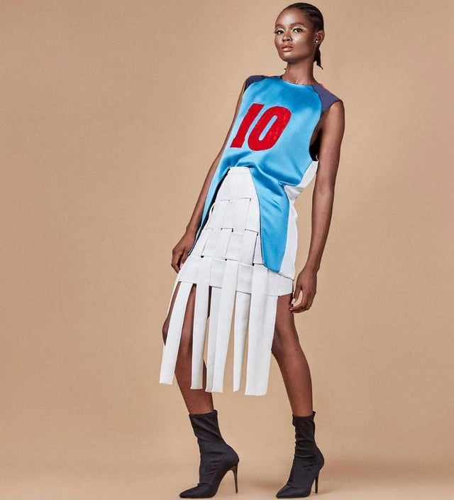 Sporty Meets Craft in the SS21 Collection by Nigerian Brand Gozel Green