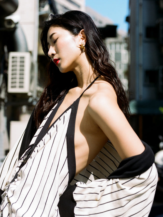 Editorial - Model Ting Ting Explores the Streets of Taipei in South African Designs